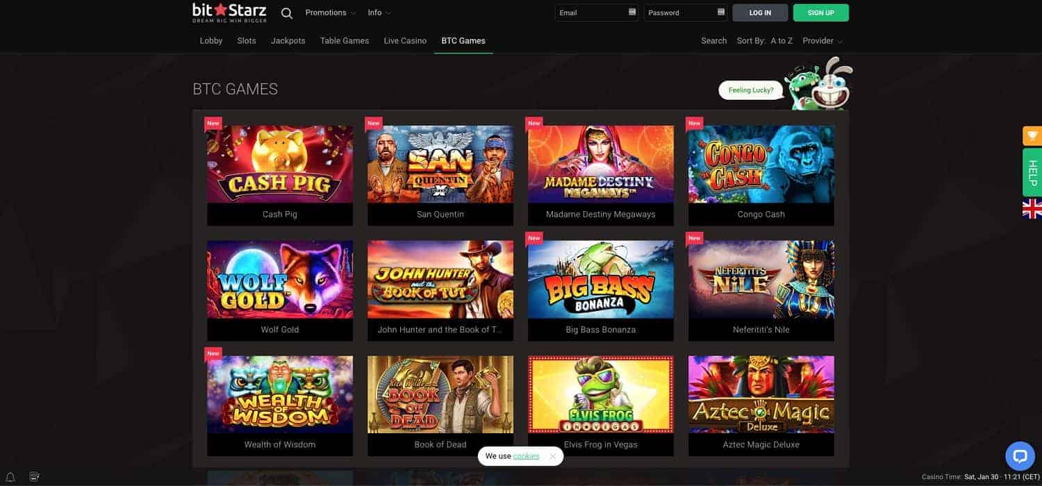 BTC Games bitStarz Casino
