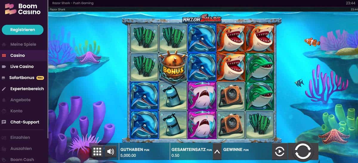 Razor Shark Casino