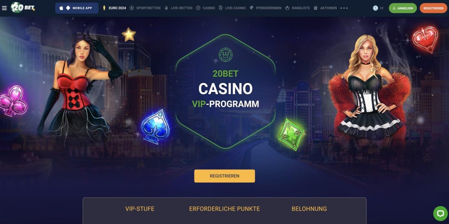 20Bet Casino VIP
