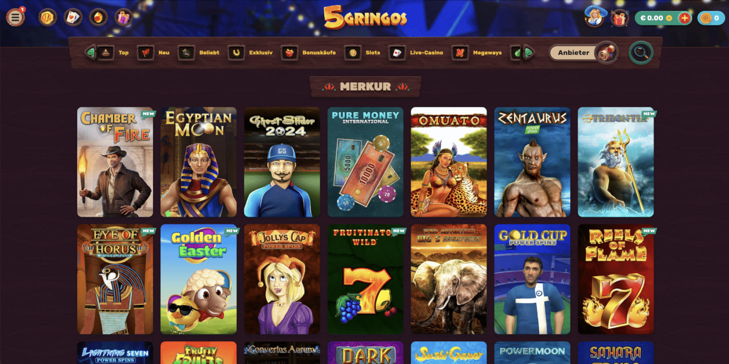5Gringos Casino Merkur