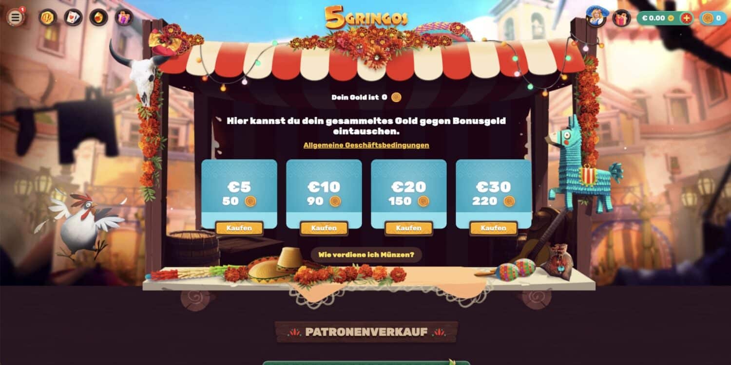 5Gringos Casino Shop