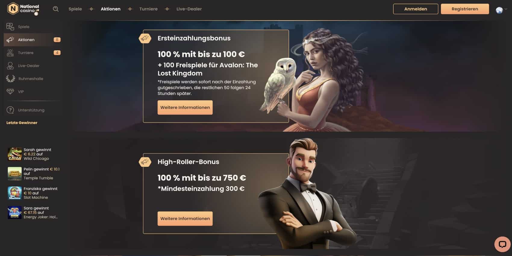 National Casino VIP