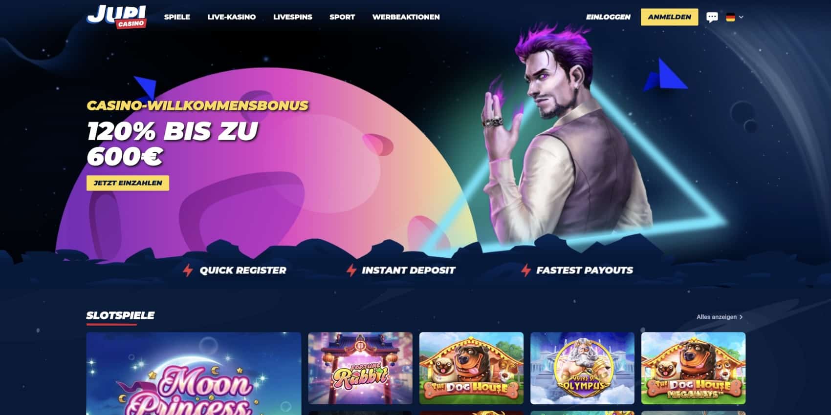 Jupi Casino Bonus
