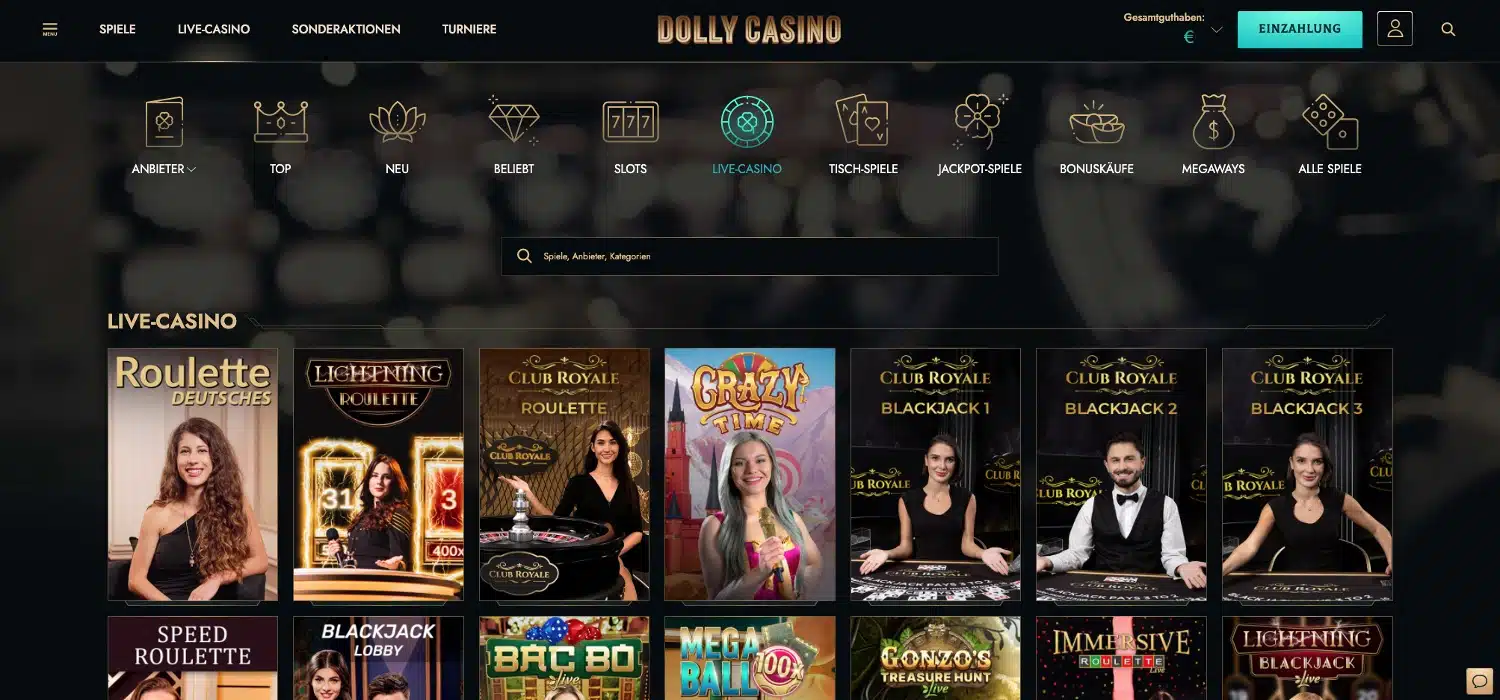 Dolly Casino Live
