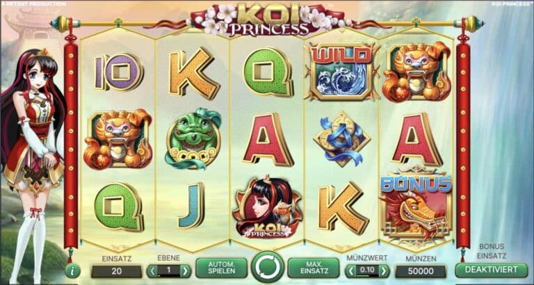 Koi Princess Slot NetEnt
