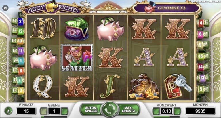 Piggy Riches Slot NetEnt
