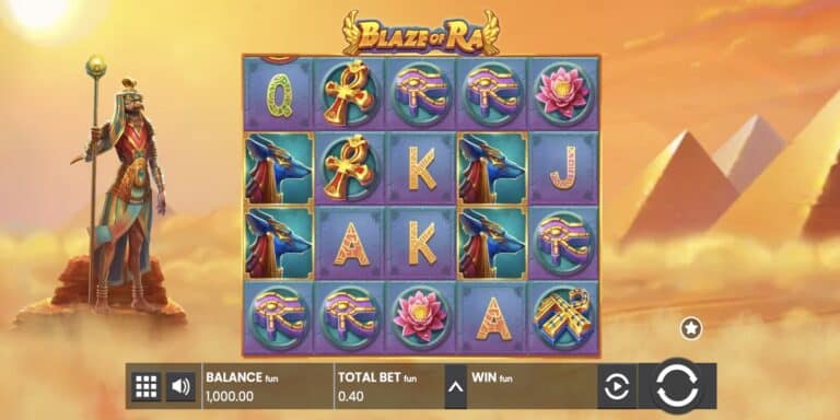Blaze of Ra Slot Push Gaming