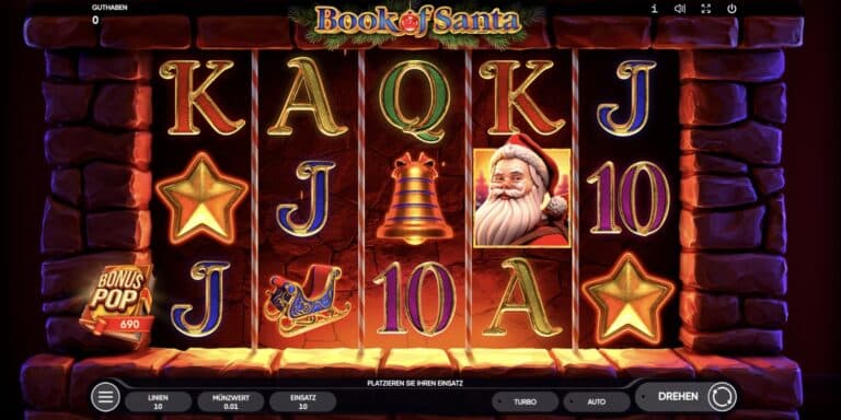 Book of Santa Slot Endorphina