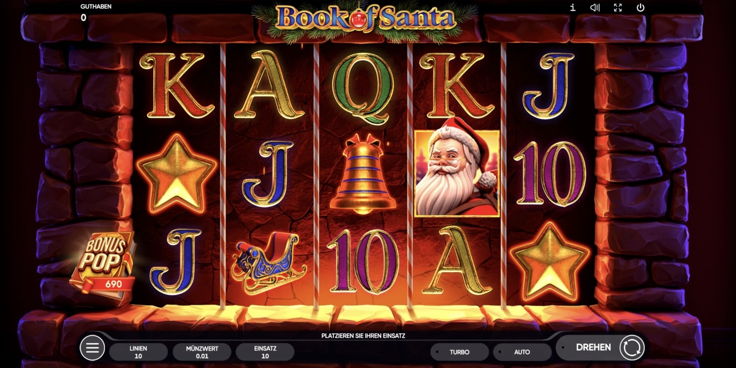 Book of Santa Slot Endorphina