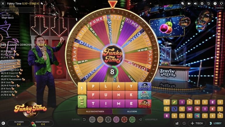 Funky Time Evolution Gaming