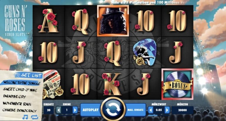 Guns N Roses Slot NetEnt