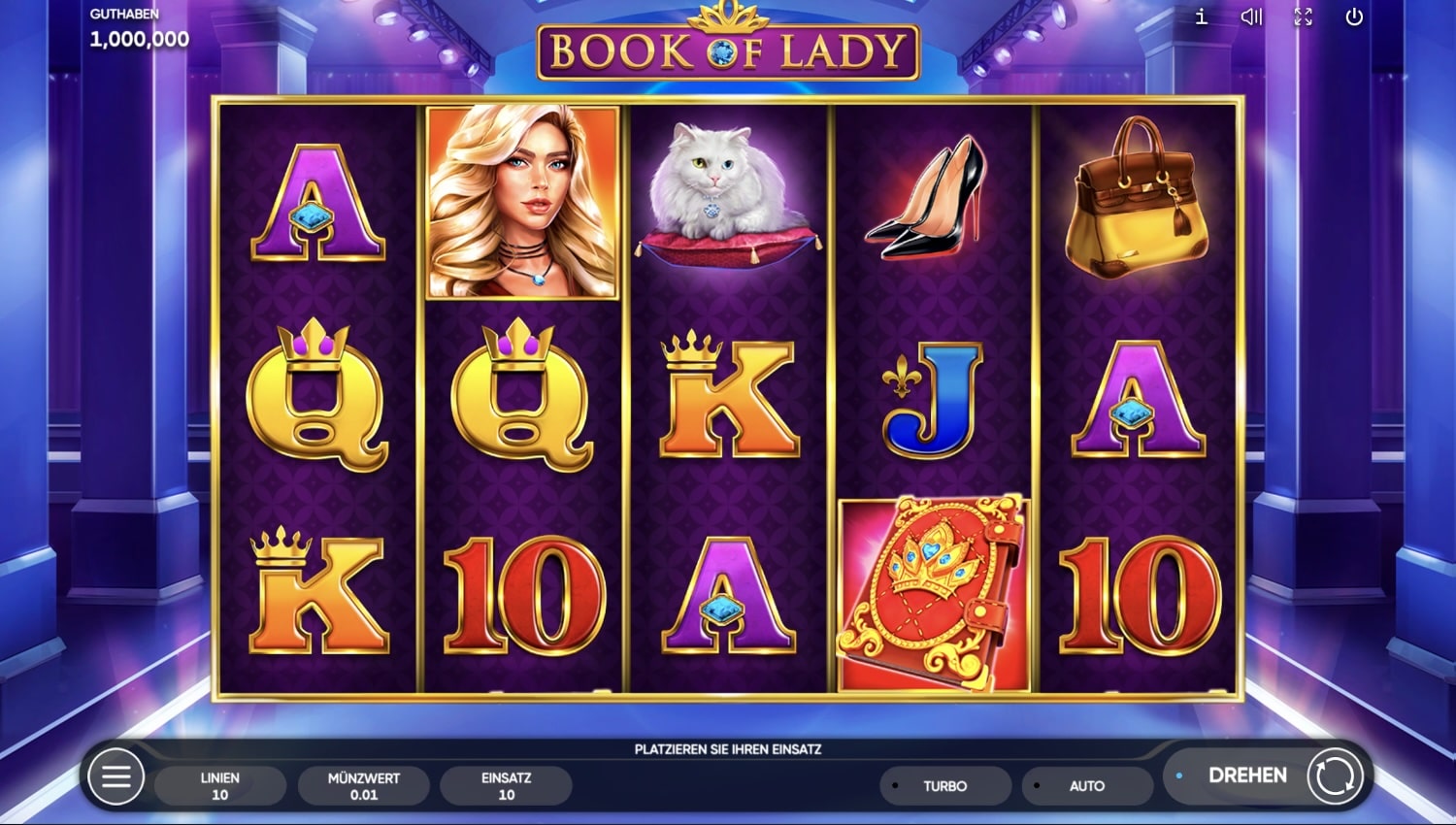 Book of Lady Slot Endorphina