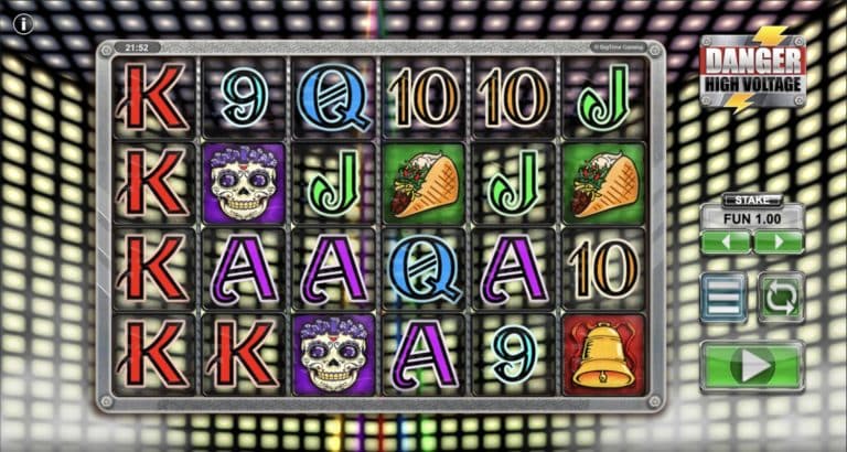 Danger High Voltage Slot BGT