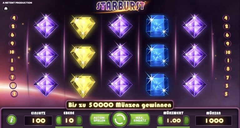 Starburst Slot NetEnt