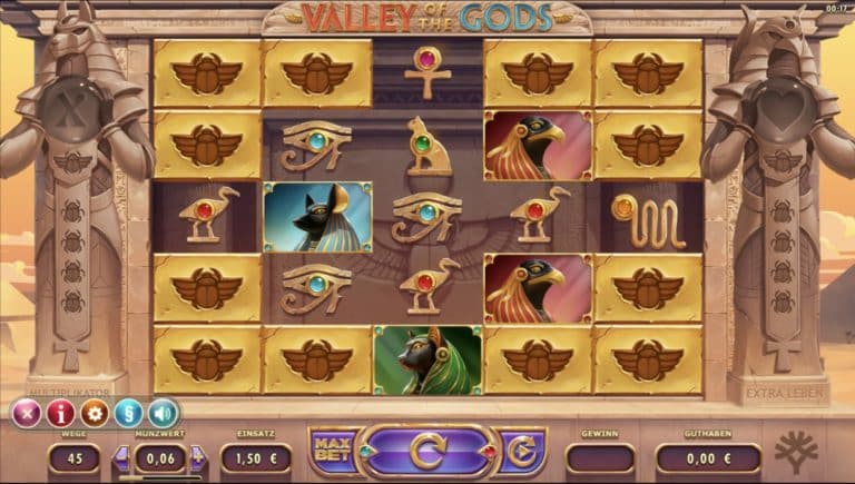 Valley of the Gods Slot Yggdrasil