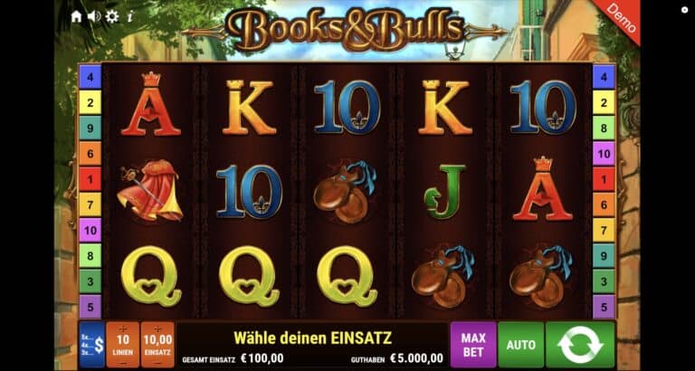 Books & Bulls Slot