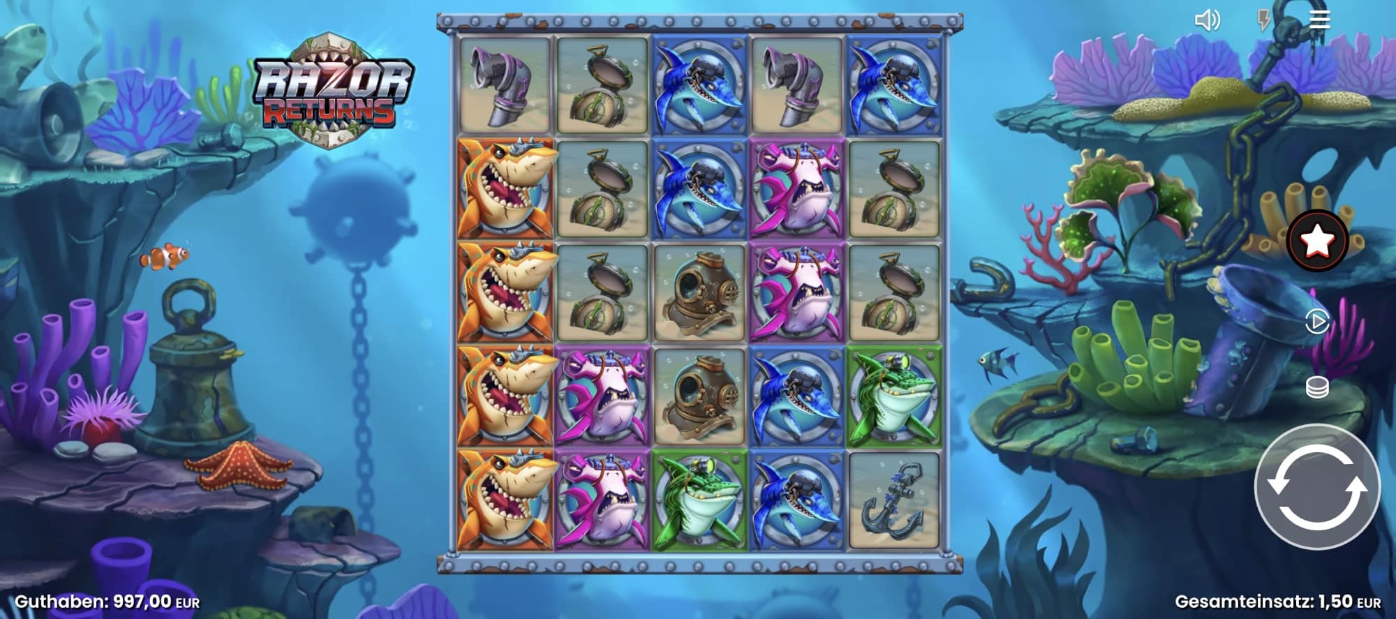 Razor Returns Slot Push Gaming
