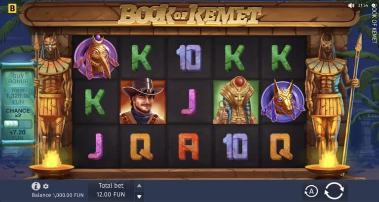 Book of Kemet Slot BGaming