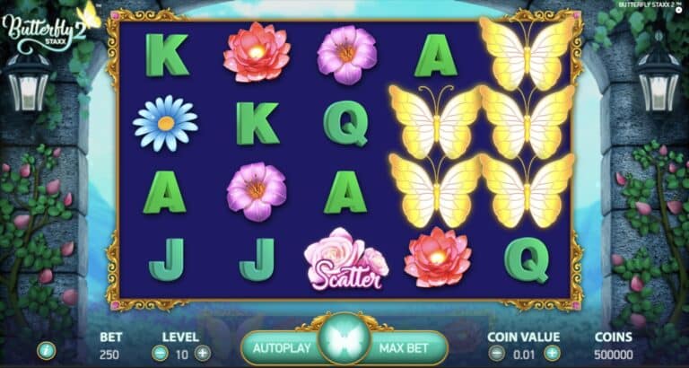 Butterfly Staxx 2 Slot NetEnt
