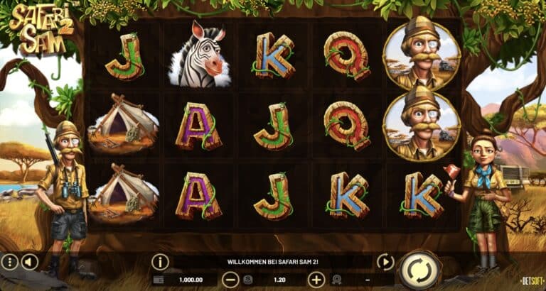 Safari Sam 2 Slot BetSoft