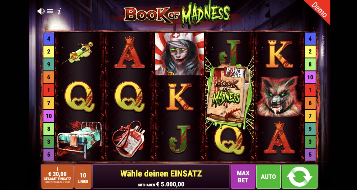 Book of Madness Slot