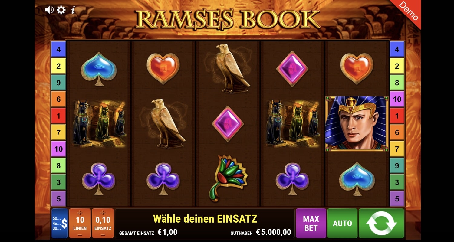 Ramses Book Online Casino