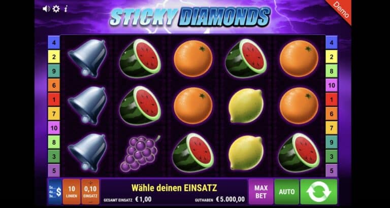 Sticky Diamonds Slot