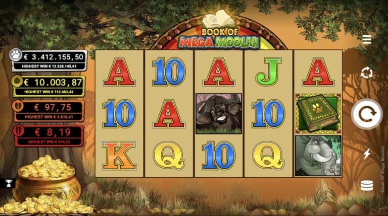Book of Mega Moolah Slot
