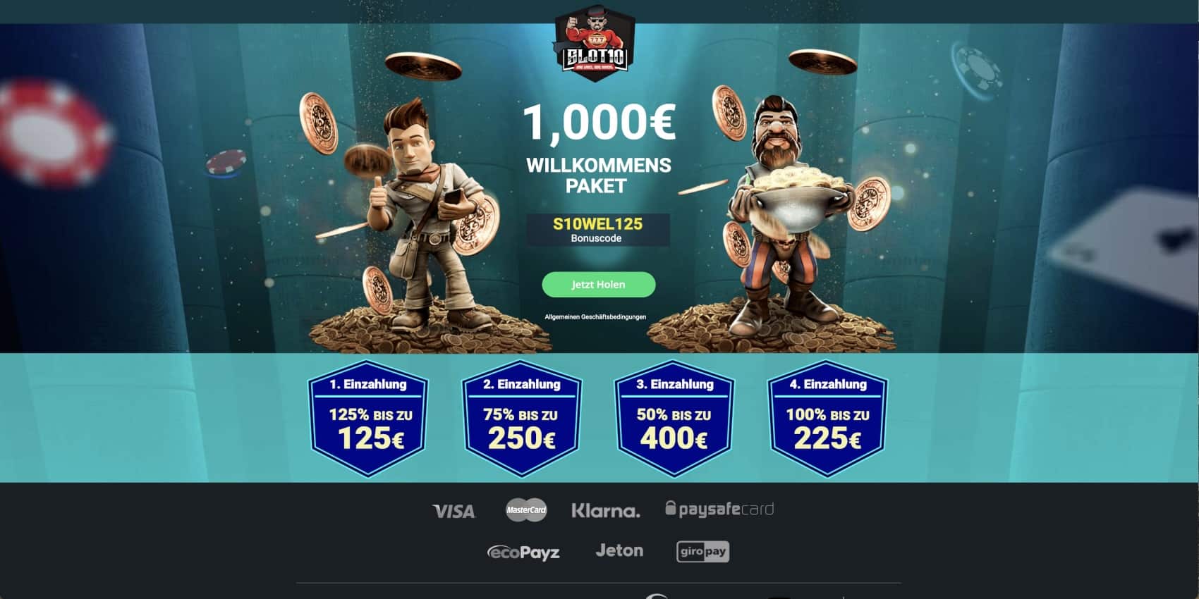 Slot10 Casino Bonus