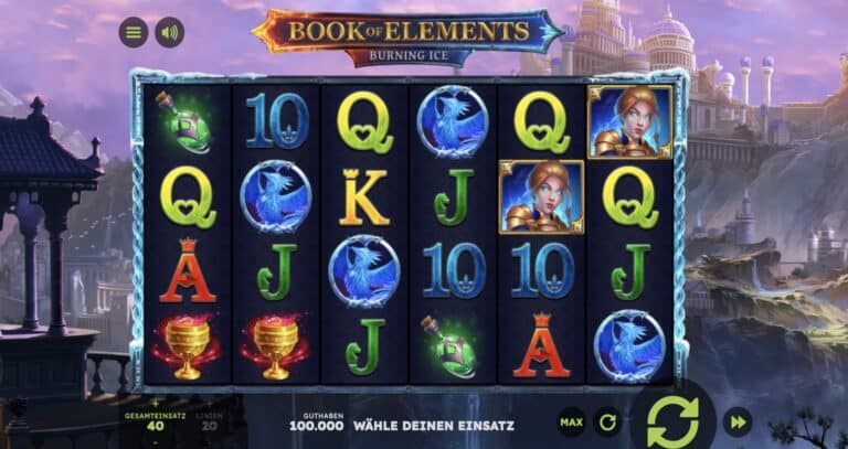 Book of Elemts Slot Gamomat