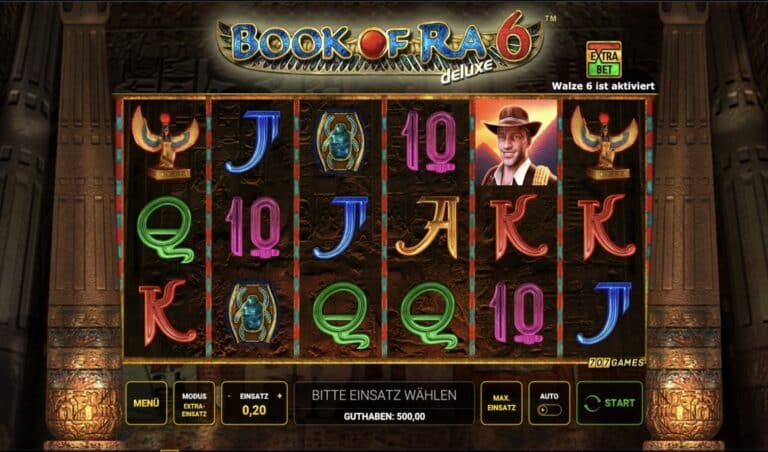 Book of Ra 6 Deluxe Slot Novoline