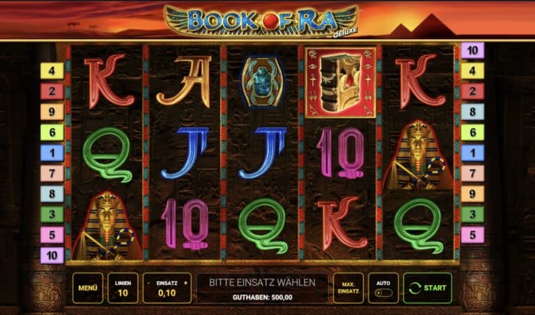 Book of Ra Deluxe Slot Novoline
