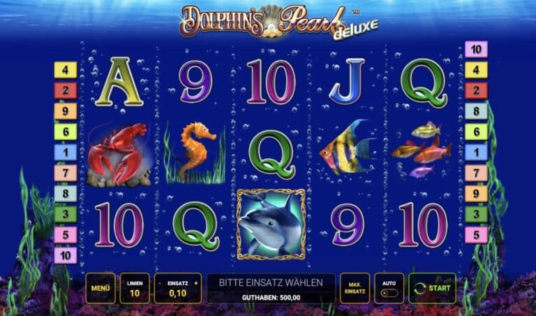 Dolphin's Perl Deluxe Slot Novoline