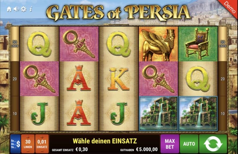 Gates of Persia Slot Gamomat
