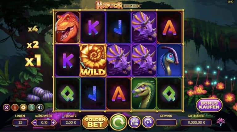 Raptor Doublemax Slot Yggdrasil