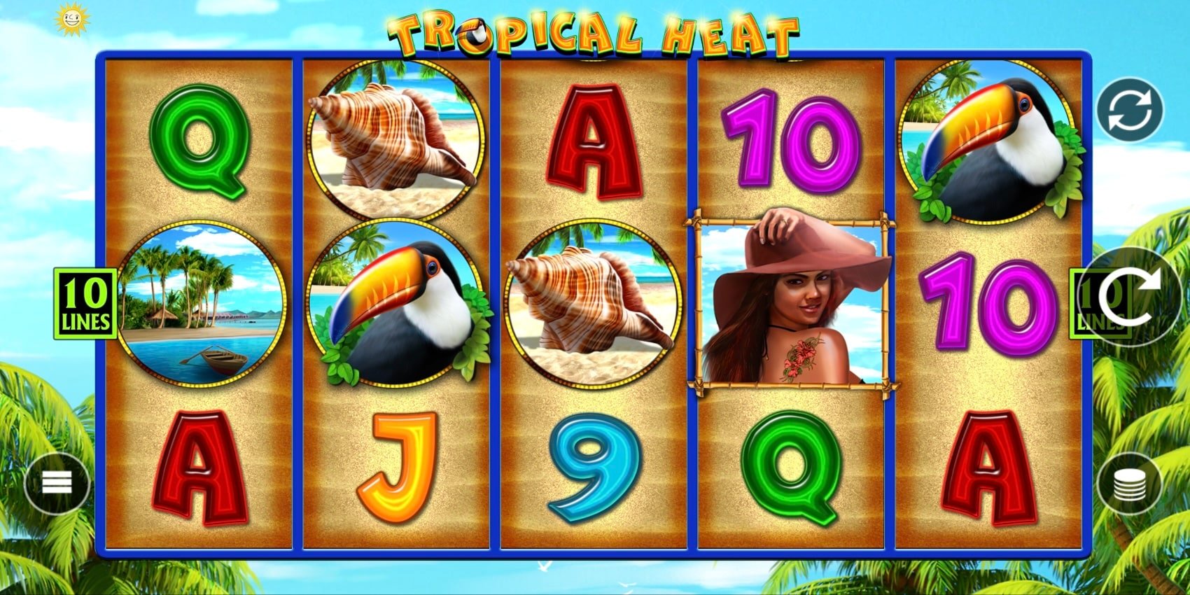 Tropical Heat Slot Merkur