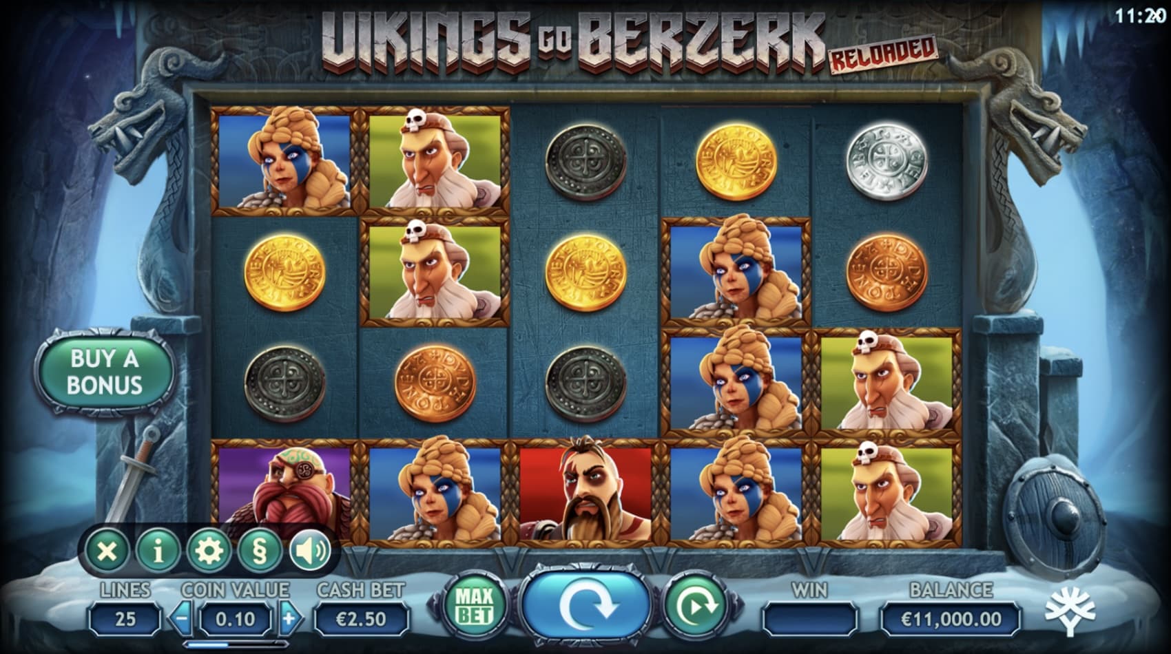 Vikings go Berzerk Reloaded Slot Reloaded Yggdrasil