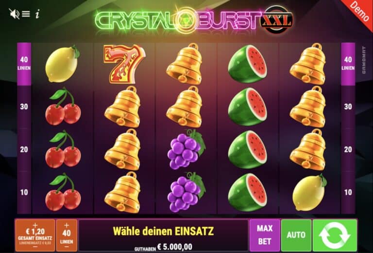 Crystal Burst XXL Slot Gamomat