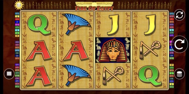 Fire of Egypt Slot Merkur
