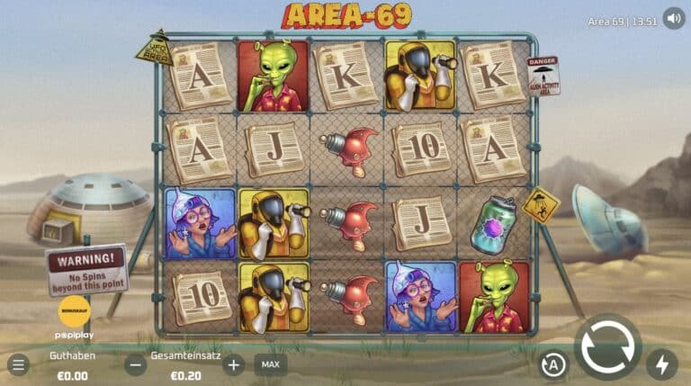 Area 69 Slot Popiplay