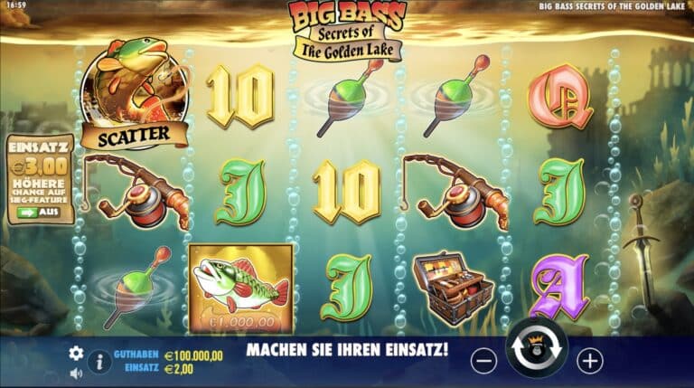 Big Bass Secrets of the Golden Lake Slot Pragmatic Play