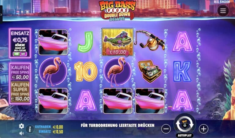 Big Bass Vegas Double Down Deluxe Slot Pragmatic Play