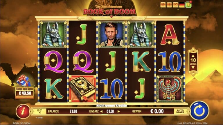 Book of Doom Slot Belatra