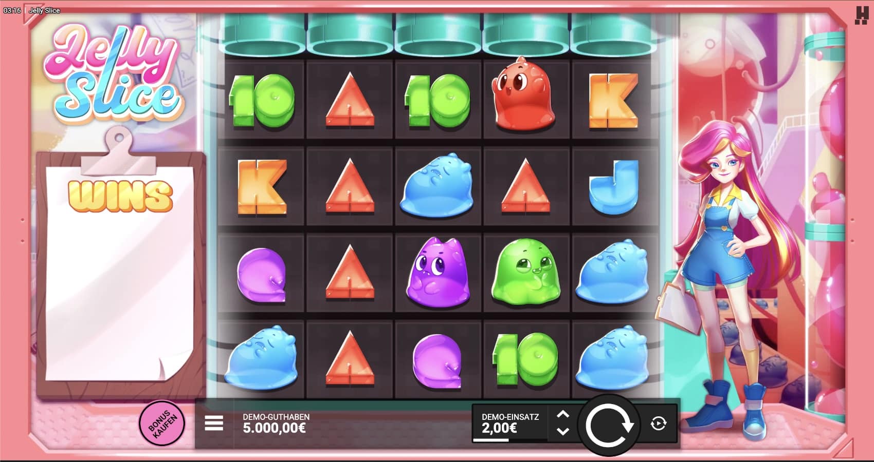 Jelly Slice Slot Hacksaw Gaming
