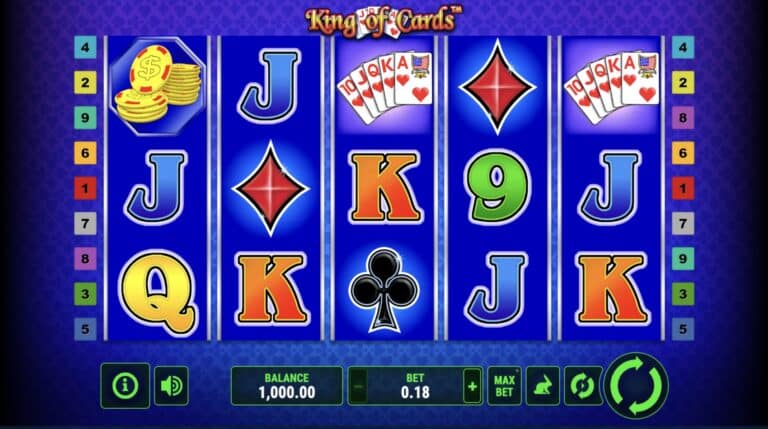 King of Cards Slot Novoline