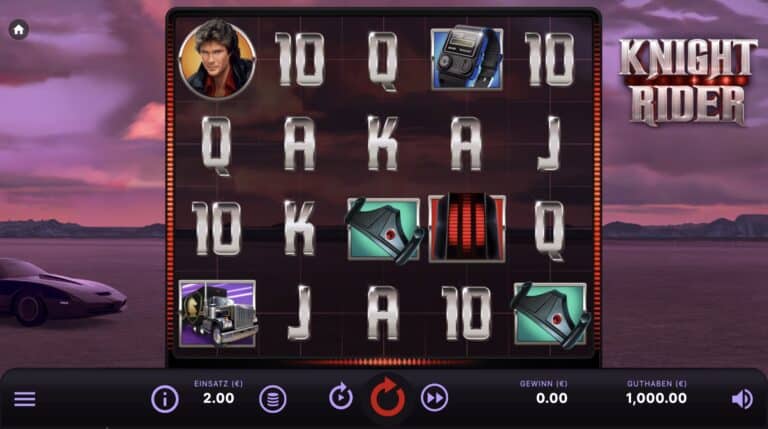 Knight Rider Slot NetEnt