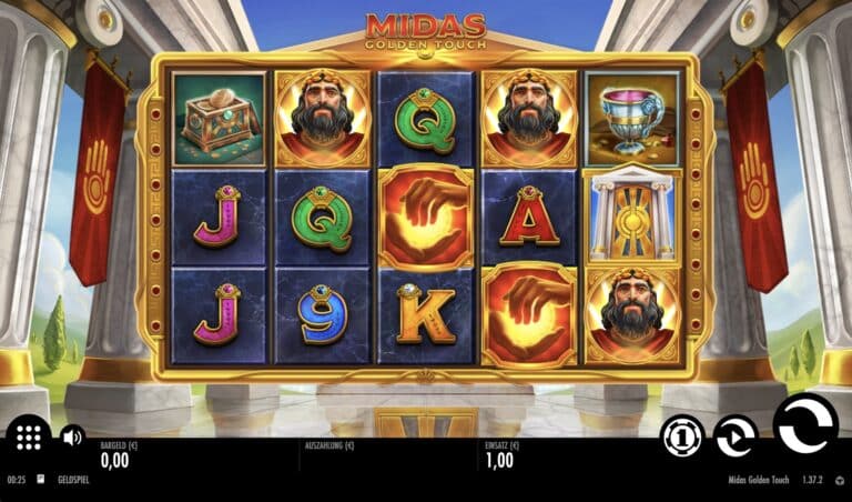 Midas Golden Touch Slot Thunderkick