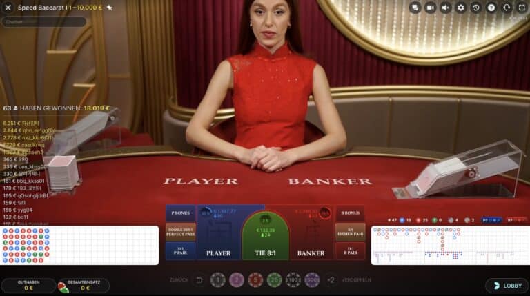 Speed Baccarat Evolution