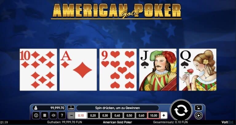 American Poker Gold Wazdan