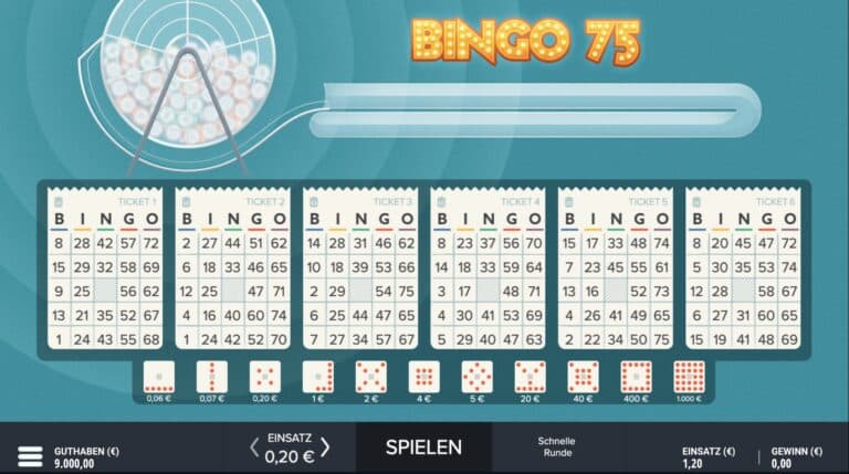 Bingo 75 G. Games